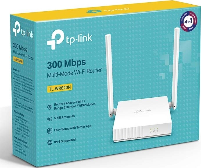 TP-LINK WIFI ROUTER 300 N TL-WR820N